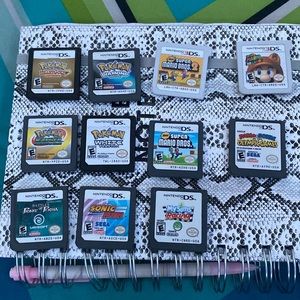 3DS, DSI and DS games